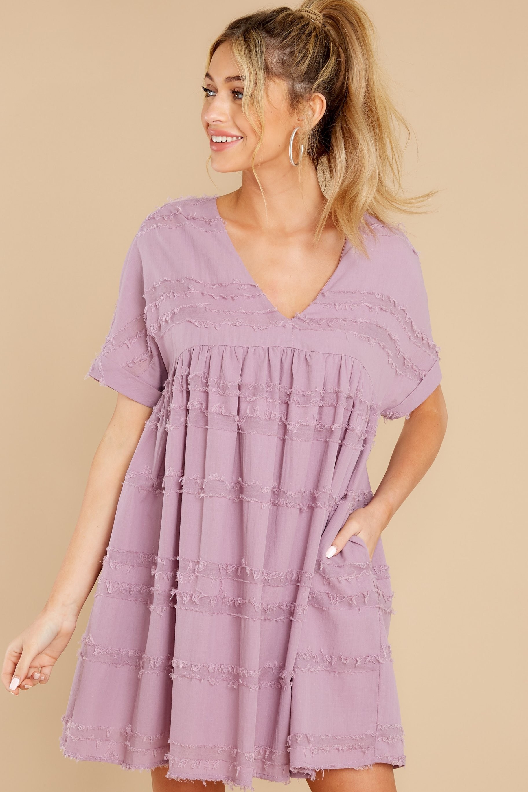 Fond Memories Mauve Purple Dress | Red Dress 