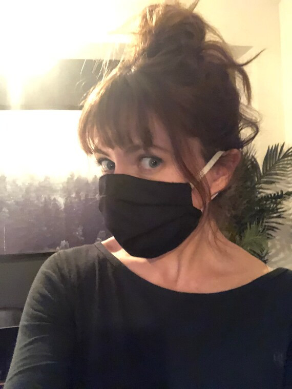 Face mask washable / Filter pocket / 2 Layers / 100% cotton handmade in Canada / Face cover prote... | Etsy (CAD)