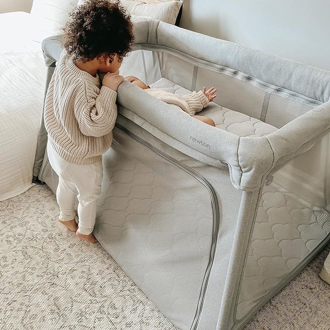 Newton Baby Bassinet Insert for Travel Crib & Playard | Includes Mattress & Sheet - 100% Breathab... | Amazon (US)
