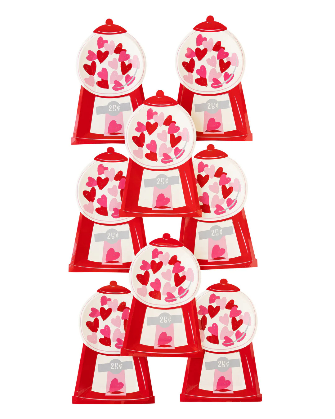 Bubblegum Machine Shaped Paper Plate | My Mind's Eye