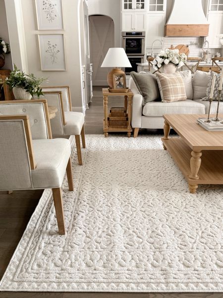 Living room decor from
Walmart! This is the new Ryland rug in natural in the 9x13’ size. 

#LTKHome #LTKSeasonal