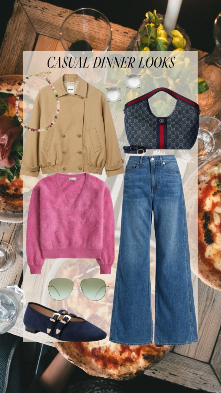 ✨Casual Dinner Looks✨
You know those days when you’ve lived in workout gear but suddenly need to look pulled together for dinner with family or friends? These are the easy, polished outfits I reach for. Comfortable, effortless, and chic—without feeling fussy.

Think denim + elevated tops, a great jacket, a touch of gold jewelry, and shoes you can actually walk in. Perfect for when you want to look like you tried (without really trying 😉).

Fall outfit, fall look

#LTKStyleTip #LTKShoeCrush #LTKOver40