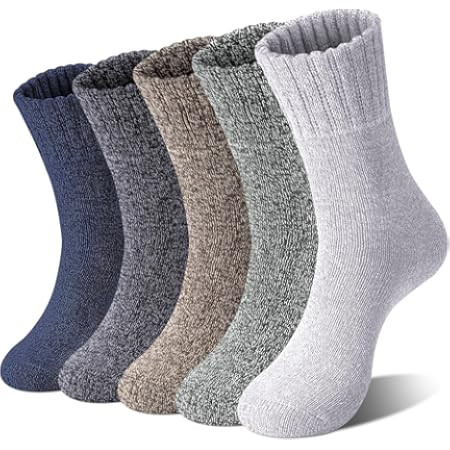 Jeasona Wool Hiking Socks for Women Warm Winter Thermal Thick Socks for Cold Weather Cozy Gifts f... | Amazon (US)
