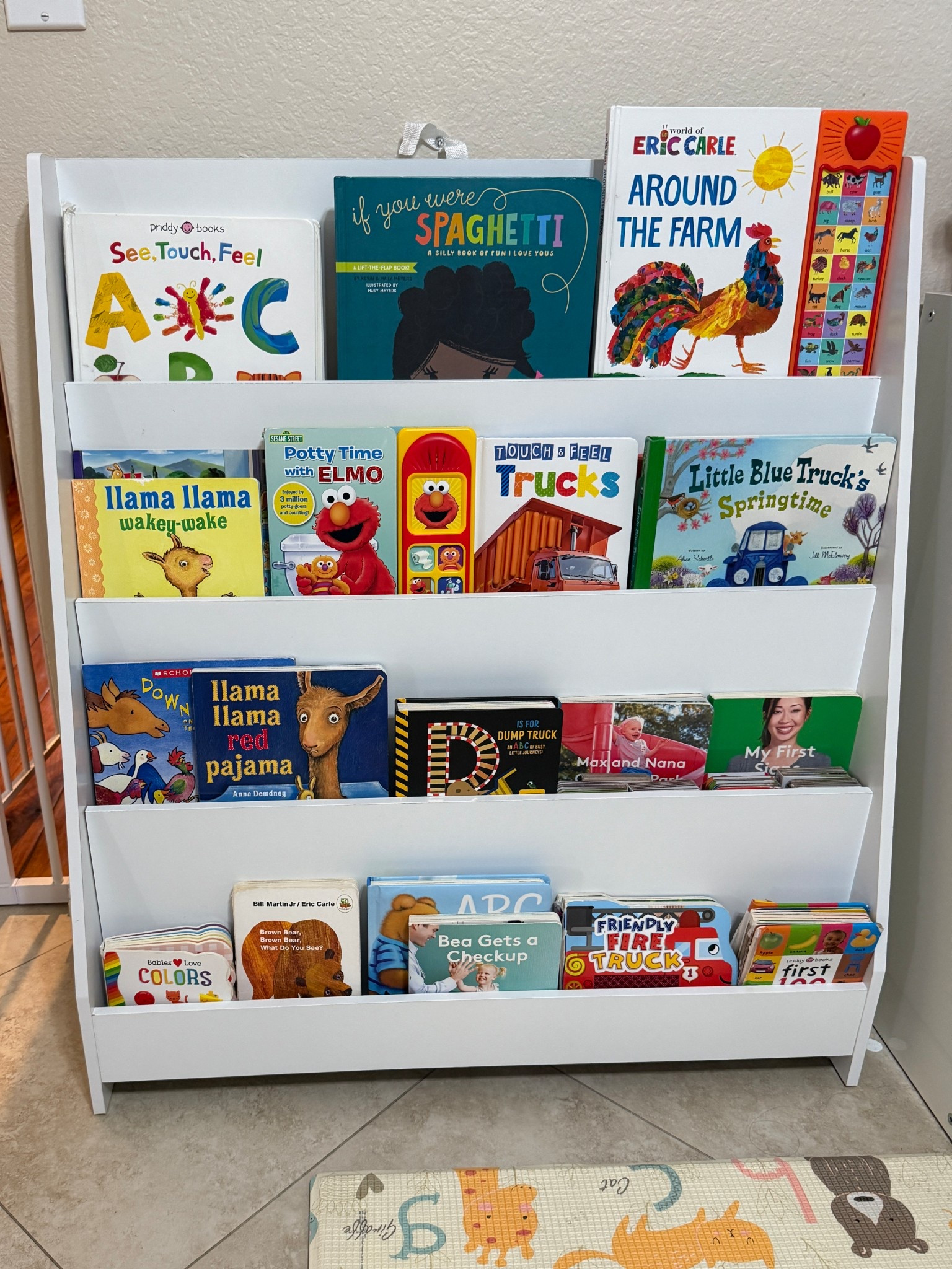Favorite montessori book shelf for toddlers and pre schoolers. Perfect for your playroom or your kids bedroom

#LTKHome #LTKKids