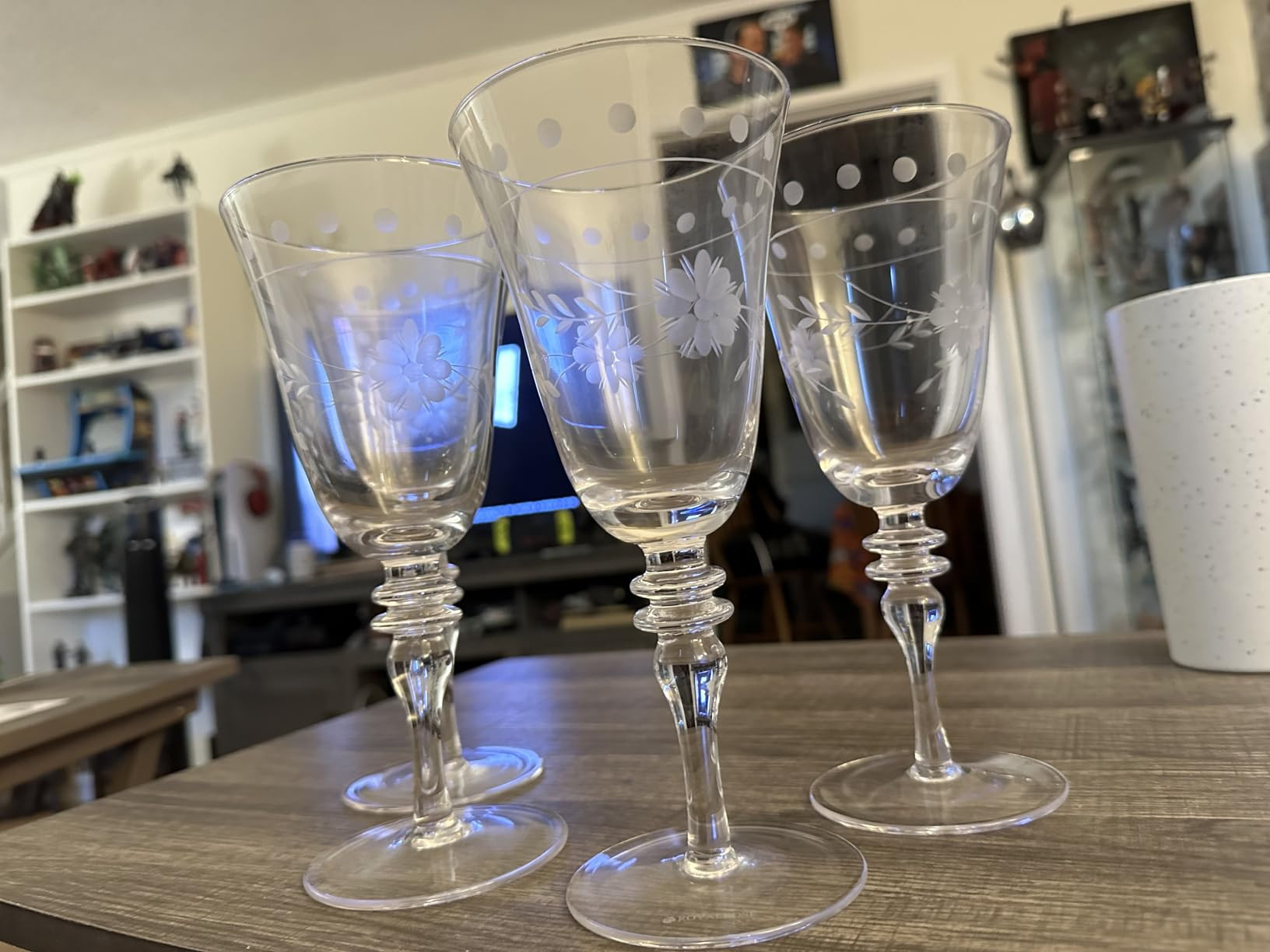 Vintage Etched Glasses, Timeless Elegance for Exceptional Dining and Entertaining | Amazon (US)