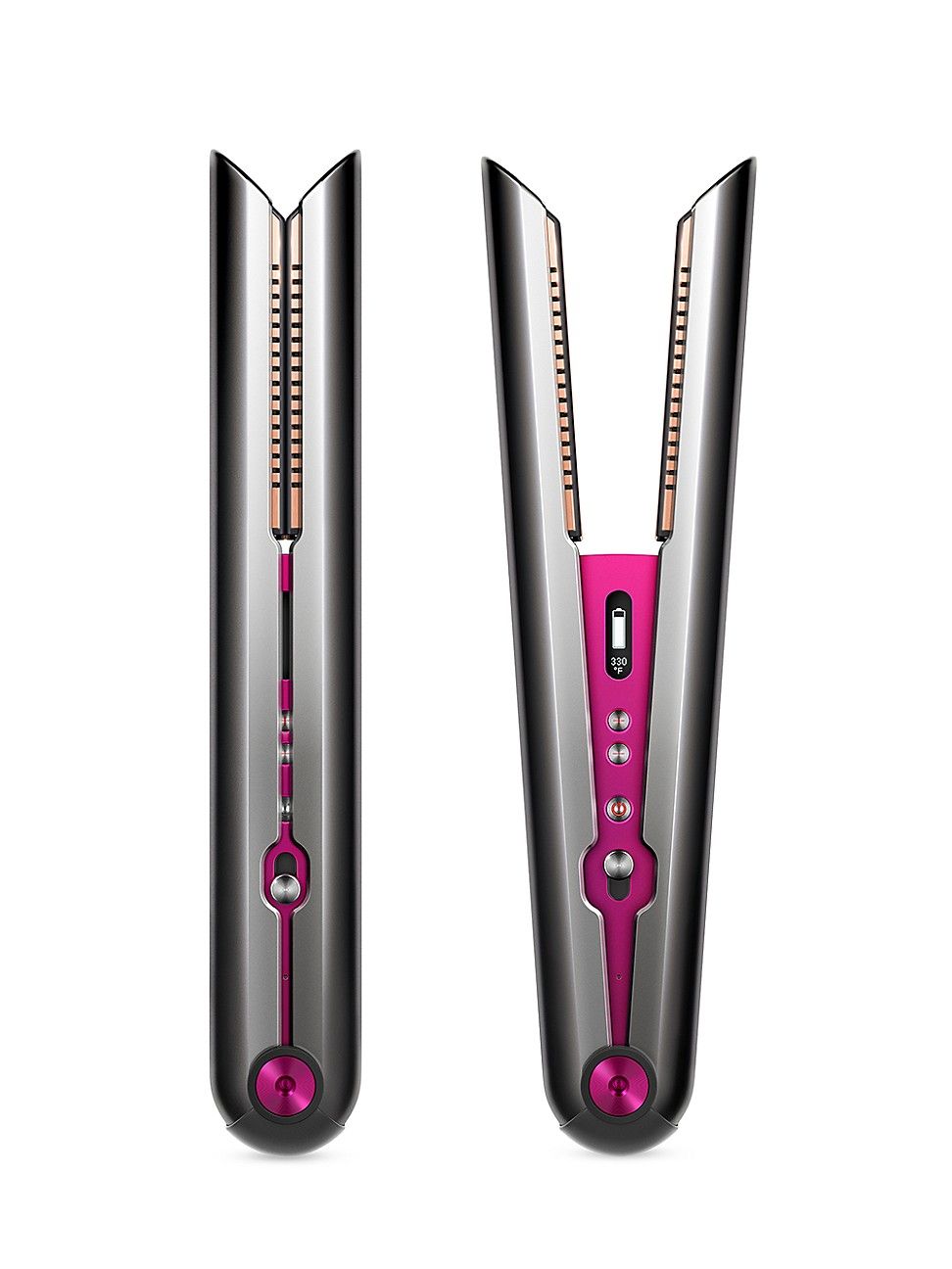 Dyson Corrale Straightener - Nickel Fuchsia - Nickel Fuchsia | Saks Fifth Avenue