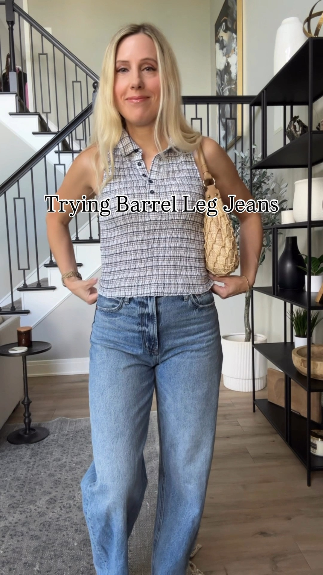 I tried out some barrel leg jeans and I do like them! I also linked some styles similar to this top, and some other barrel leg jean options at different price points that had great ratings. #barrellegjeans #falldenim #falltransitionoutfit #summerintofall

#LTKOver40 #LTKSeasonal #LTKStyleTip