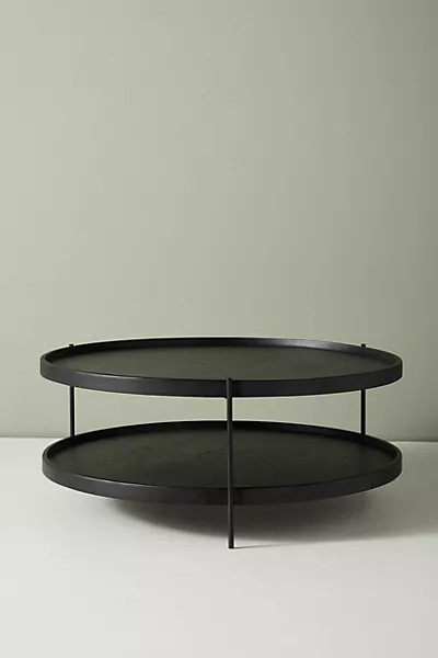 Noir Tiered Coffee Table | Anthropologie (US)