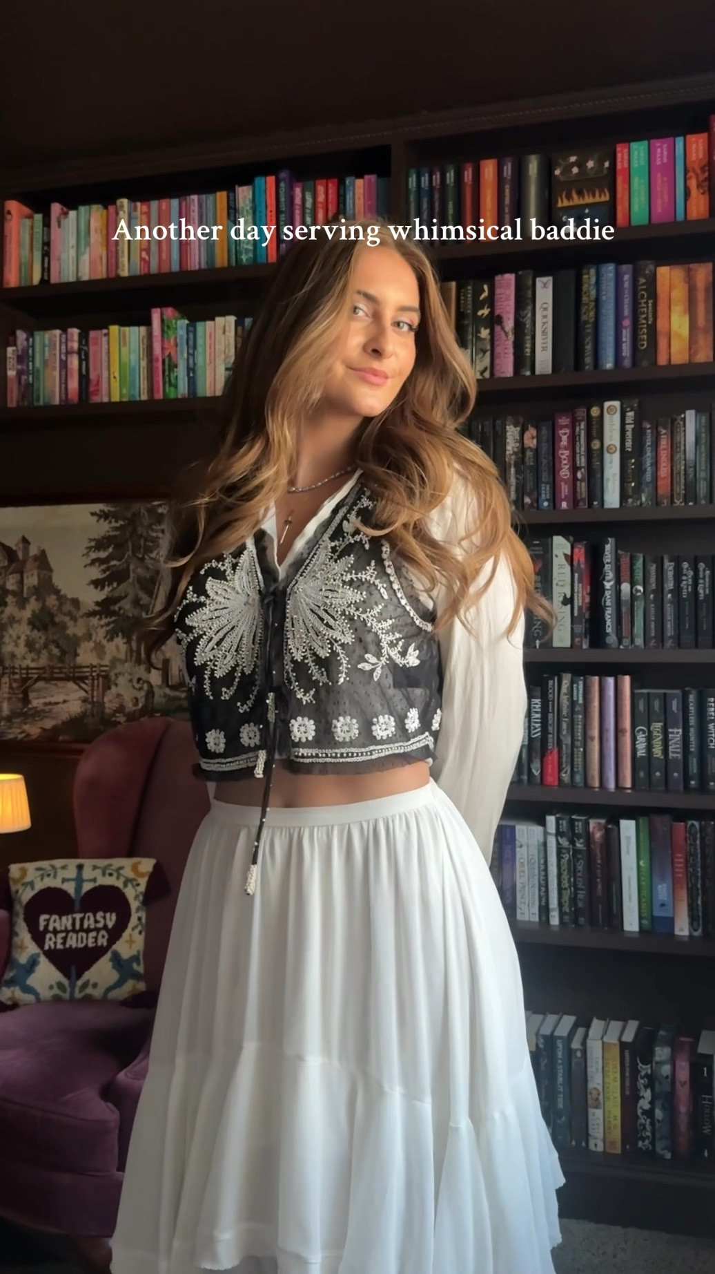 If my outfit doesn’t have a touch of whimsy, I don’t want it ✋🏼

Full look linked on my LTK 🤍

#fantasyfashionirl #whimsicalaesthetic #fantasycore #whimsygoth 

#LTKgrwm #LTKootd