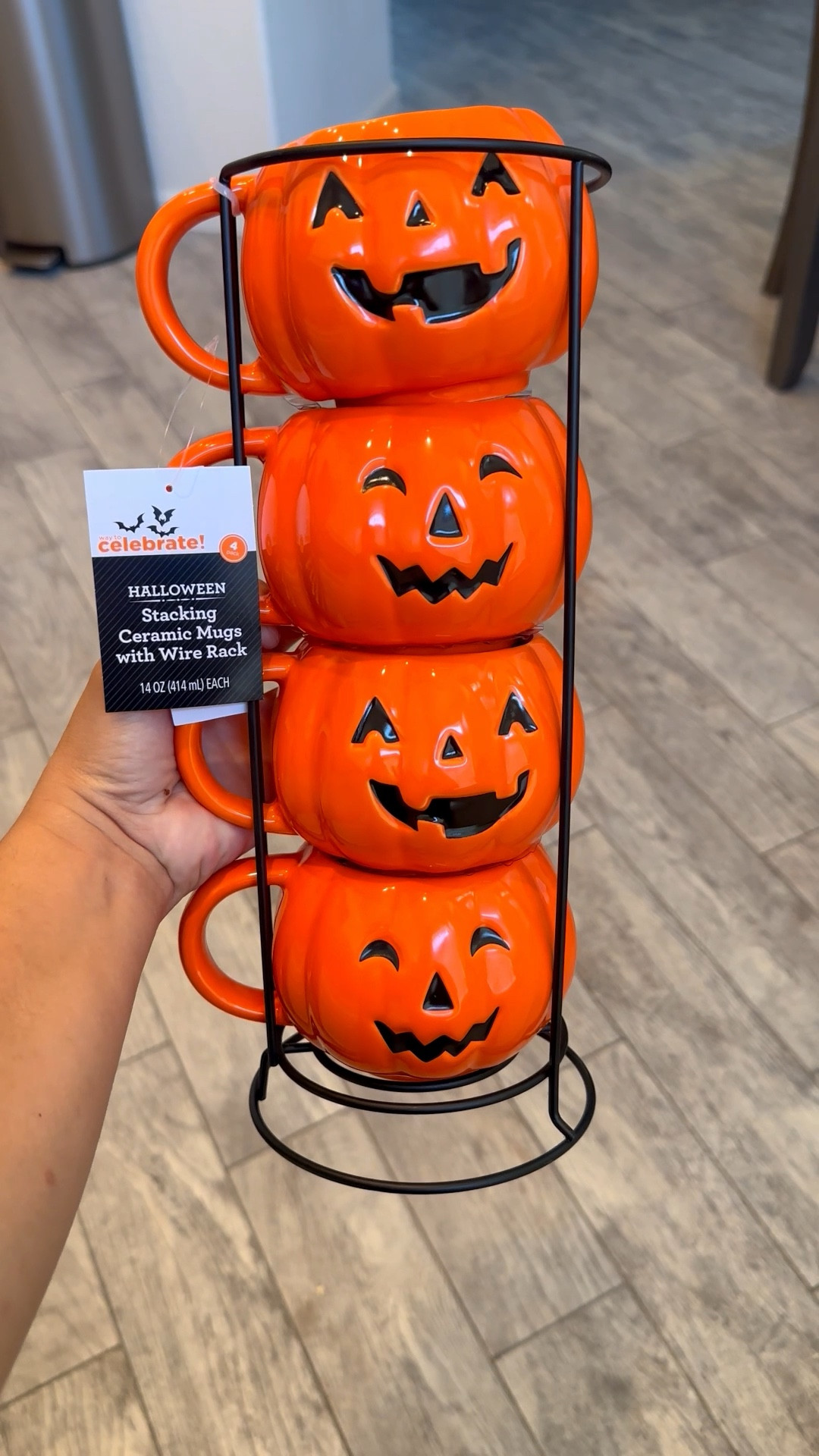 I can’t wait to drink my morning coffee and make my kids hot chocolate in these Halloween stacking mugs. So cute and festive! #halloween #halloweenmugs 

#LTKHome #LTKFindsUnder50 #LTKHalloween