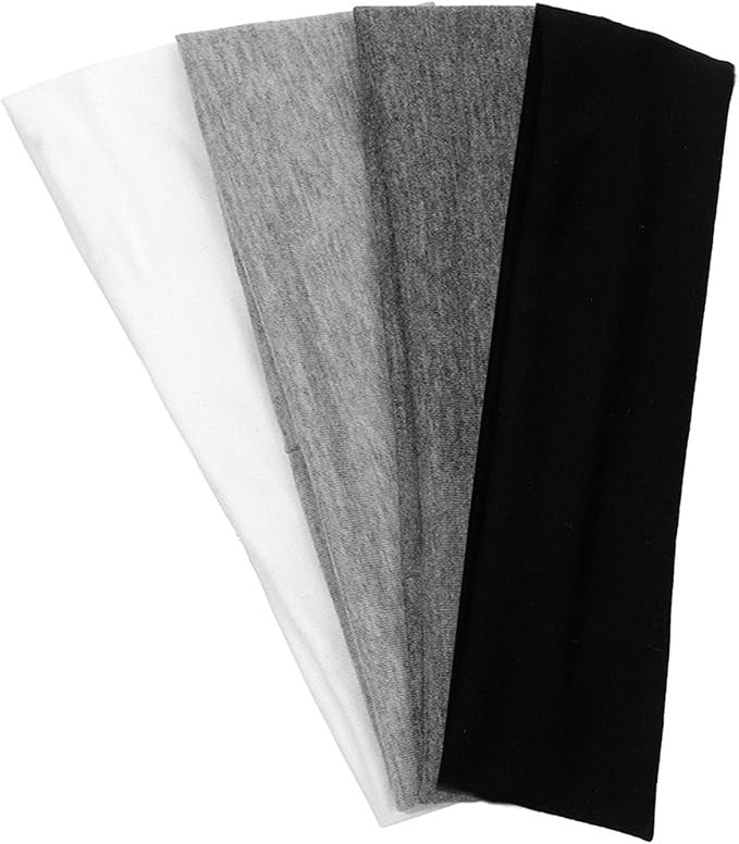 Hexchasty Women's Headbands, Cloth Fashion Fabric Stretchy Headbands for Women, Cute Soft Hair Ba... | Amazon (US)