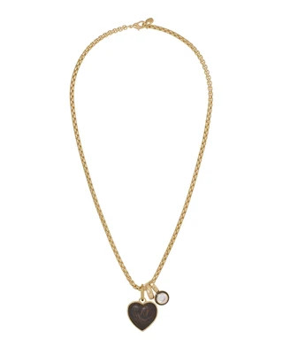 The Mini Simple Wood Heart Pendant | Roxanne Assoulin