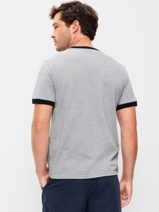 Crew-Neck Pique T-Shirt | Old Navy (US)