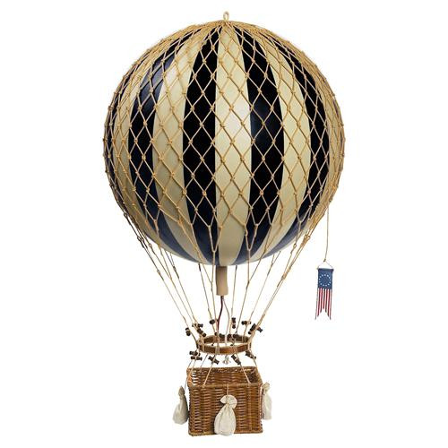 George Modern Classic Black Royal Hot Air Balloon Miniature | Kathy Kuo Home