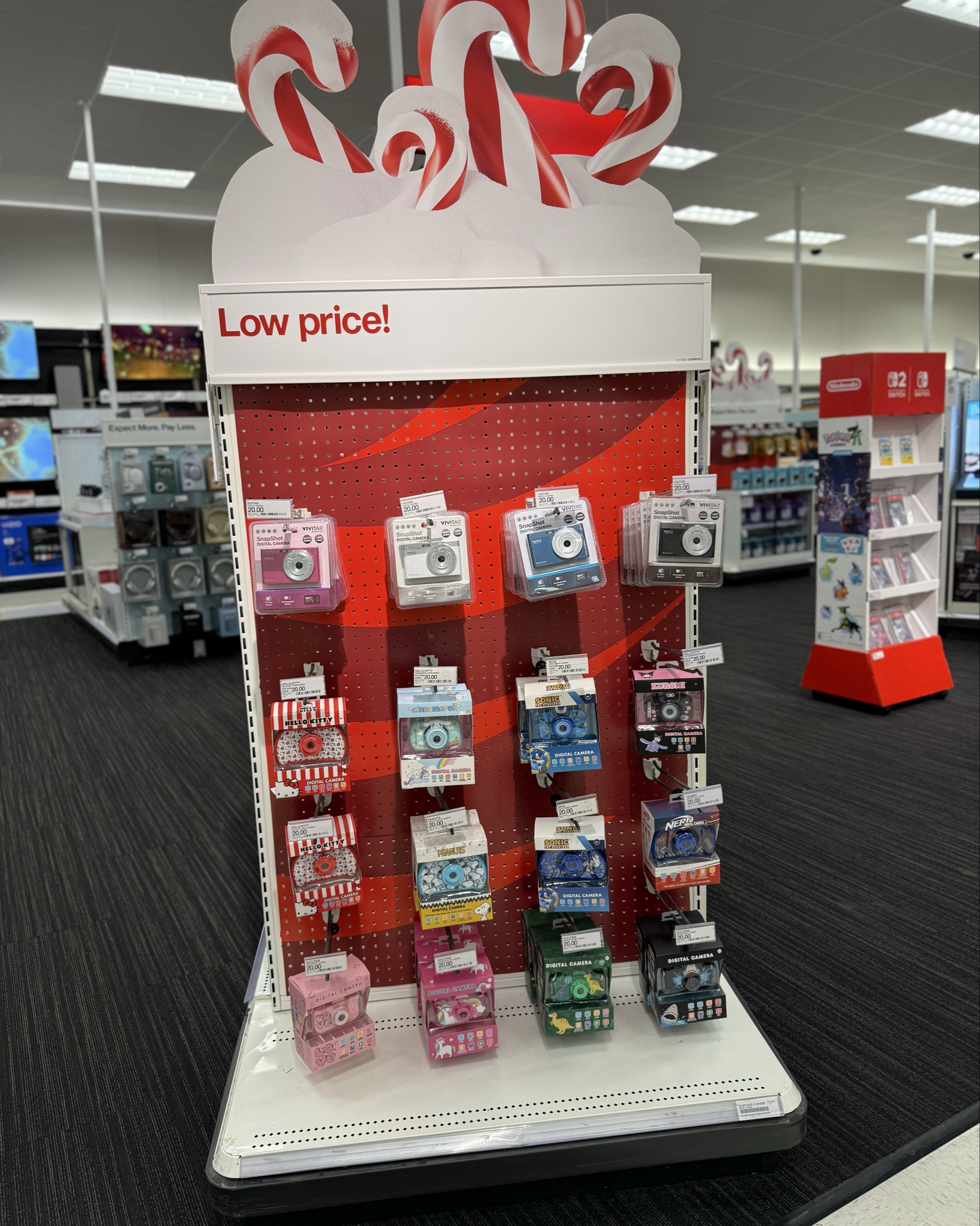 Fun little gifts for the kiddos! Digital cameras for only $20. They have some characters for the smaller kids and plain ones for older kids. 

#LTKHoliday #LTKKids #LTKGiftGuide