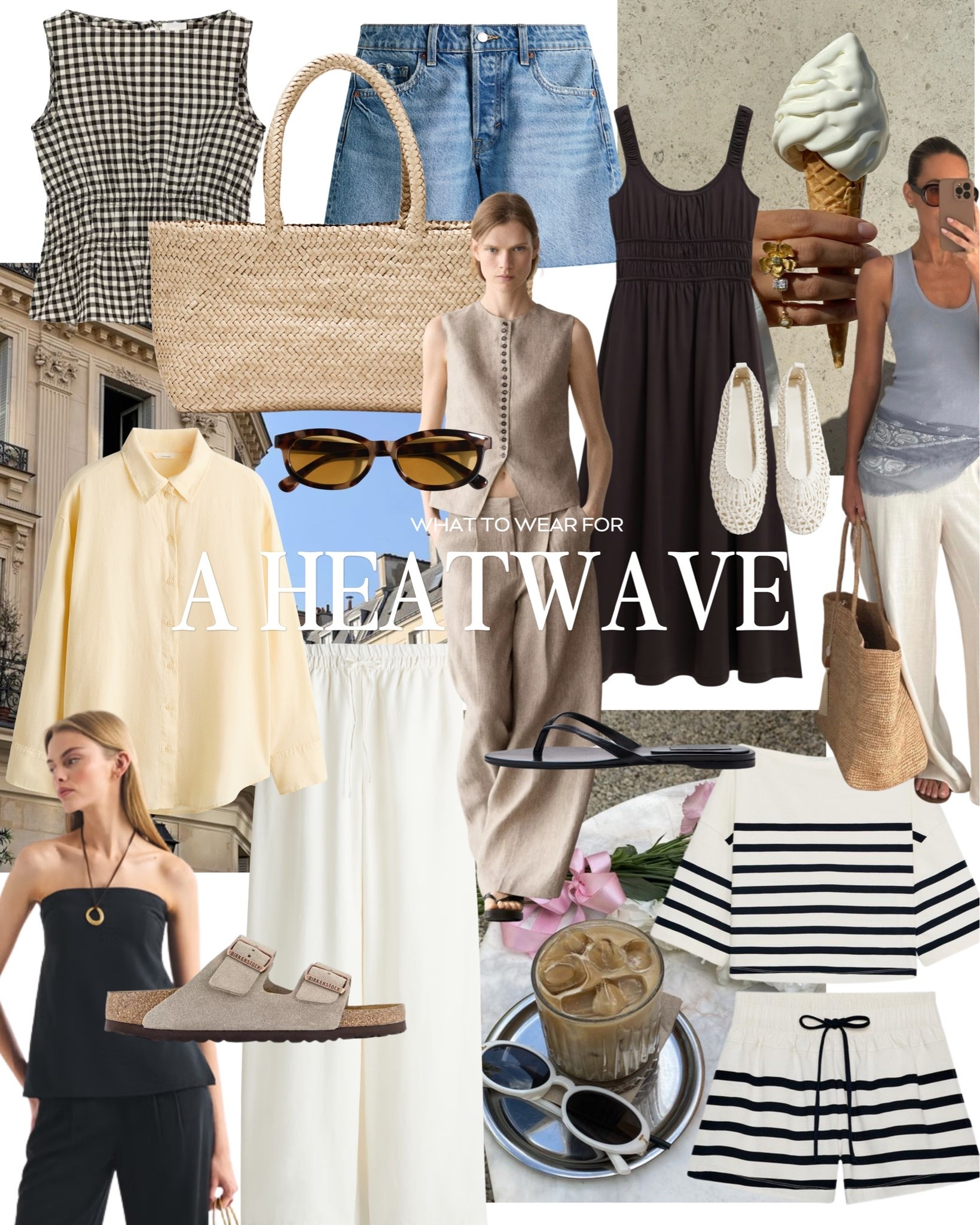 The Heatwave Edit ☀️🍦🫶

Summer style, linen shirt, denim shorts, sandals, co-ord set, straw tote, midi dress

#LTKsummer
