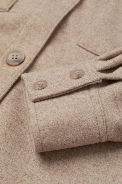 Fleece Shirt Jacket | H&M (US)
