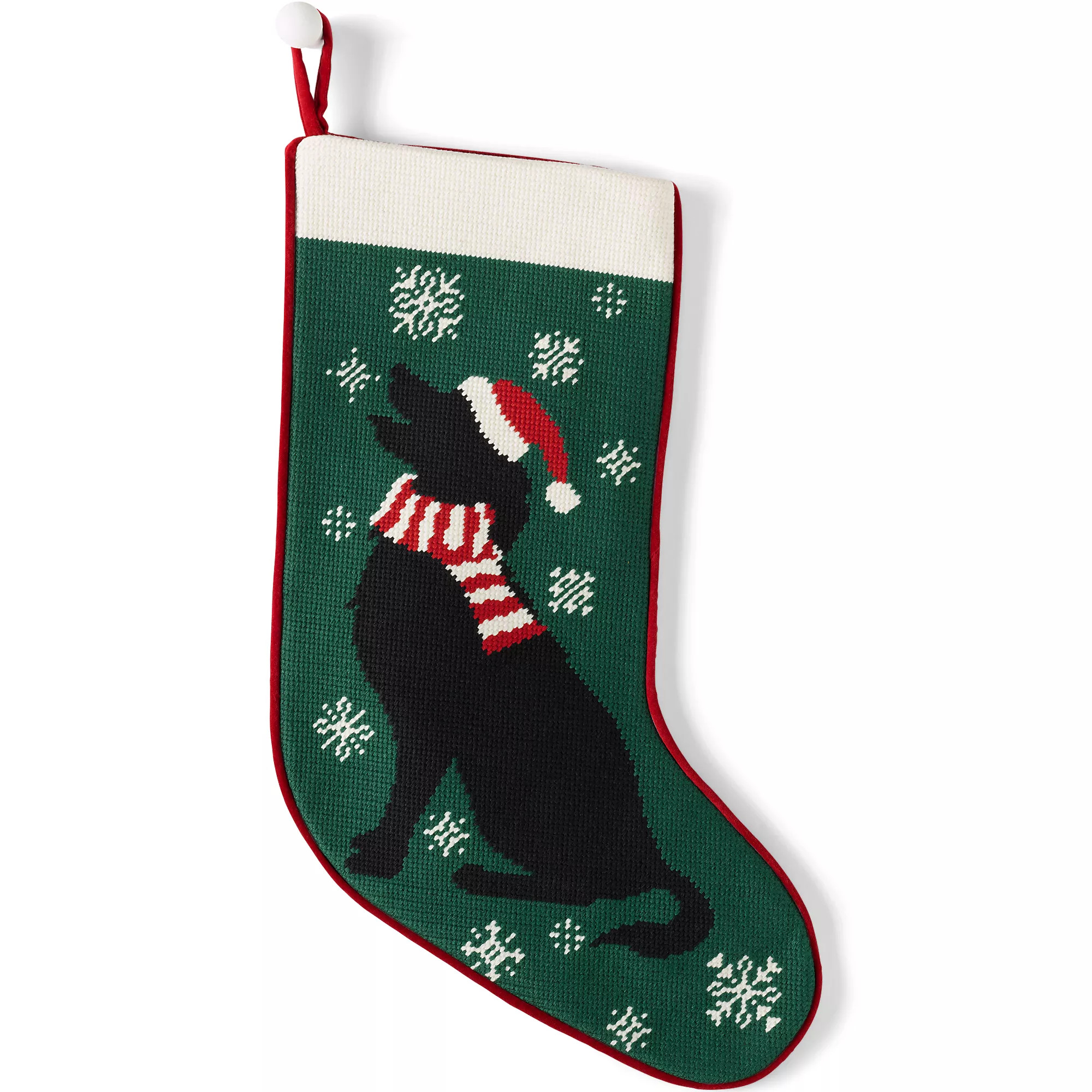 Needlepoint Personalized Christmas Stocking | Lands' End (US)