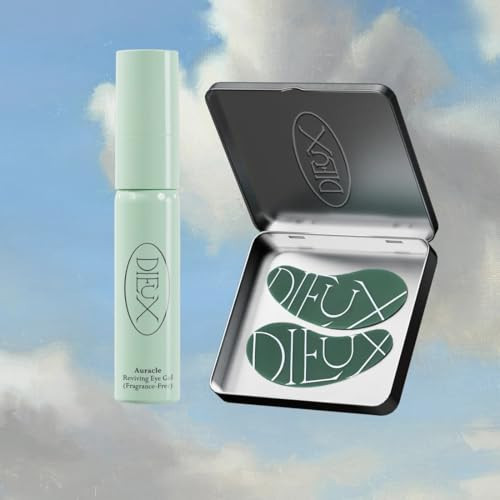 DIEUX The Eye Revival Duo - Forever Eye Mask & Auracle Eye Serum (2 Pack Set) | Amazon (US)