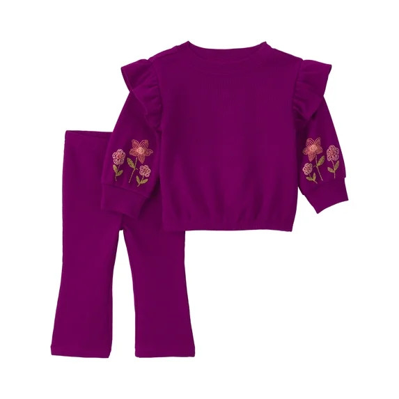 Carter's Child of Mine Baby Girl Outfit Set, 2-Piece, Sizes 0/3-24 Months | Walmart (US)