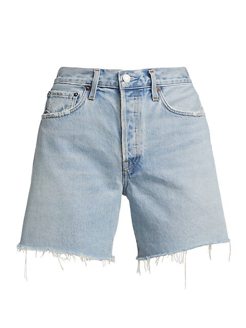 Parker Long Denim Shorts | Saks Fifth Avenue