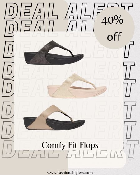 Love these comfy flip flops for the summer! Now on sale 

#LTKStyleTip #LTKOver40 #LTKSaleAlert