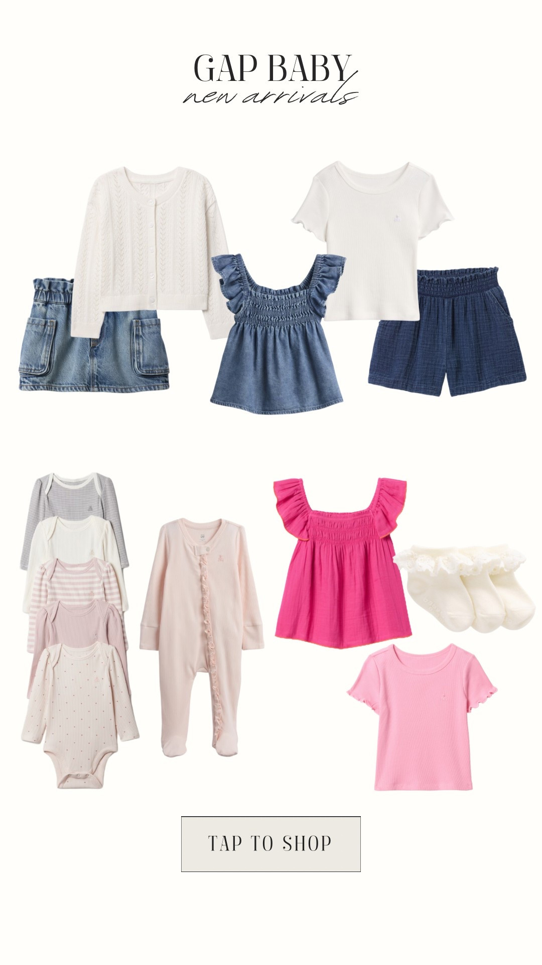 Baby girl new spring arrivals 🤍

#LTKBaby #LTKBump #LTKFindsUnder50