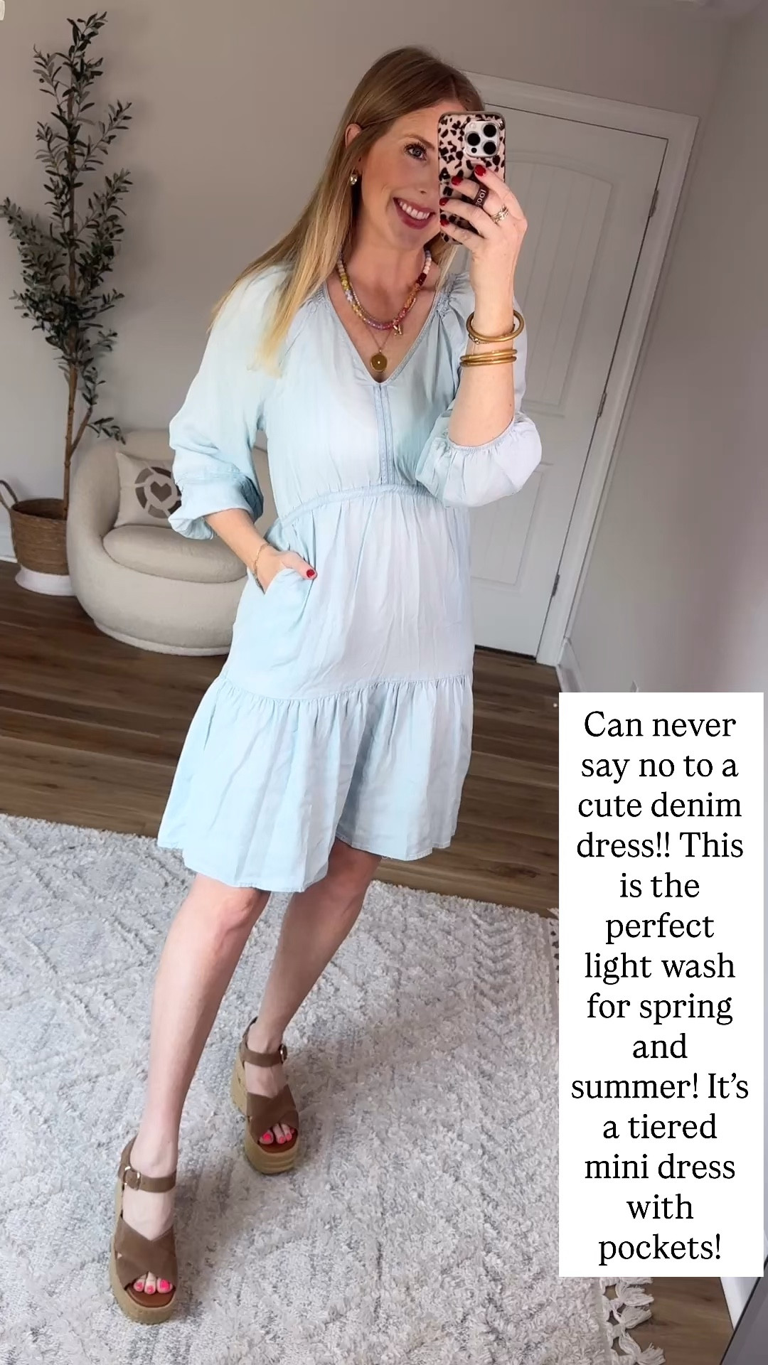 Chambray dress from Walmart! 

#LTKootd #LTKmomlife #LTKWorkwear