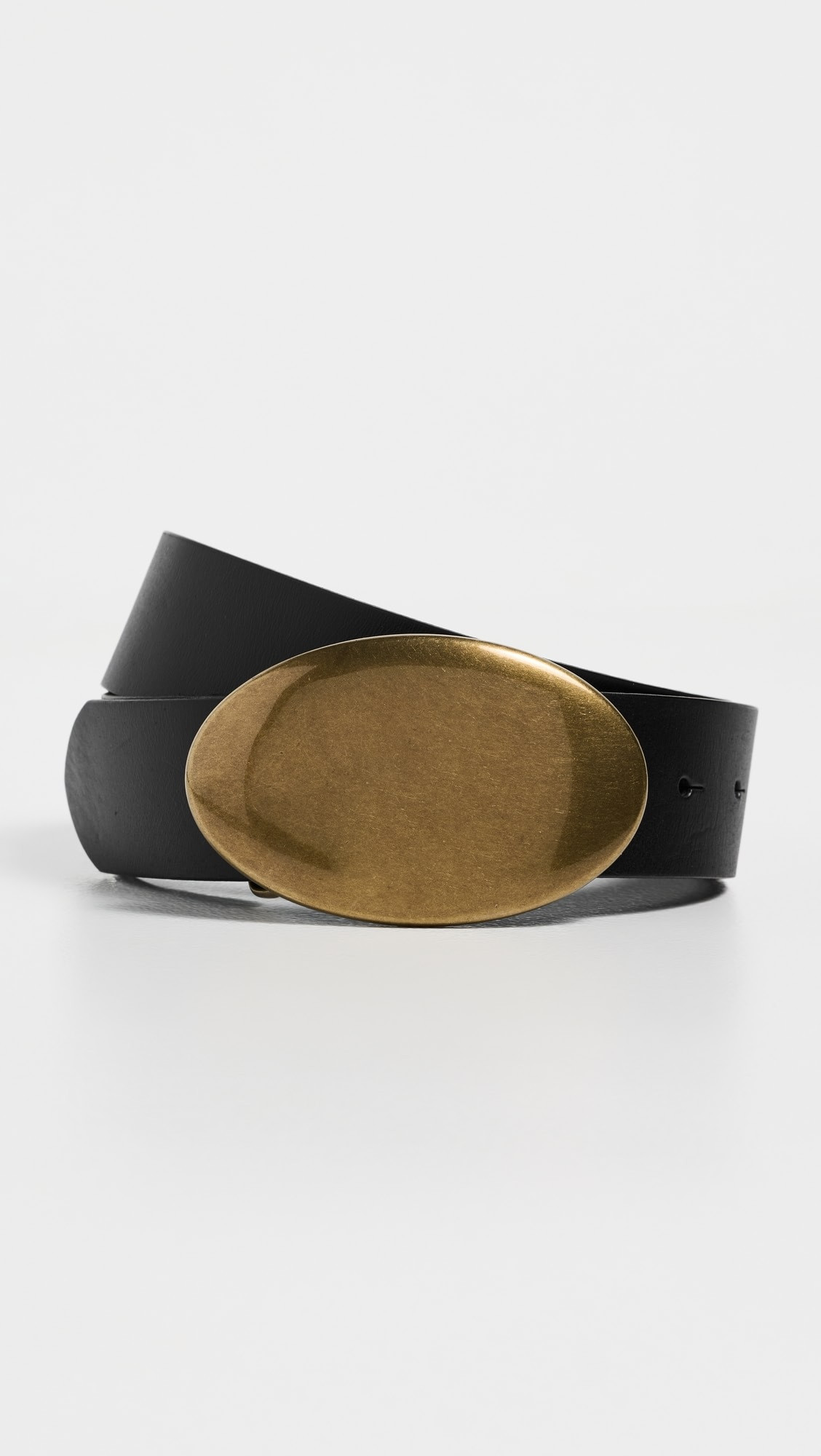 Oval-Buckle Belt | Shopbop