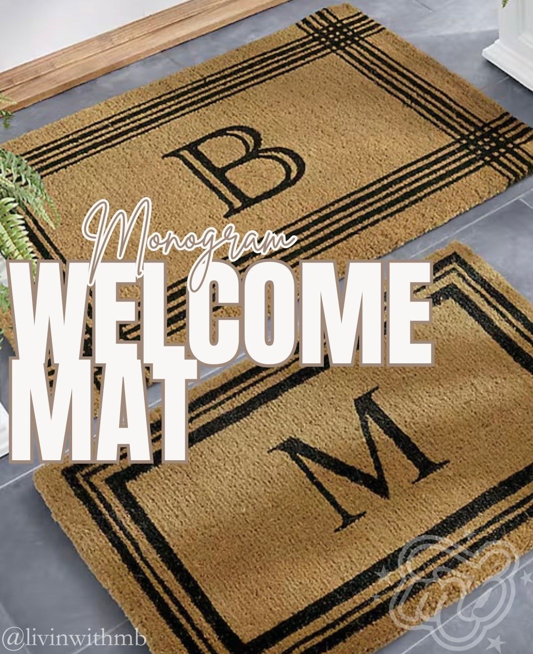These monogram welcome mats are so classic and stunning! The quality is incredible, and they come in lengths up to 72 inches! 🙌🏼

#LTKHome #LTKSaleAlert #LTKMothersDay