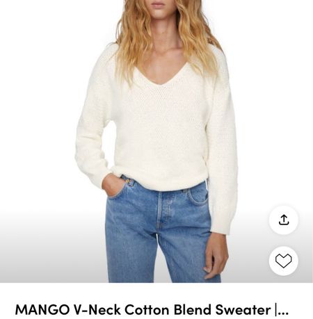 Mango sweater 

#LTKGiftGuide #LTKfindsunder100 #LTKCyberWeek