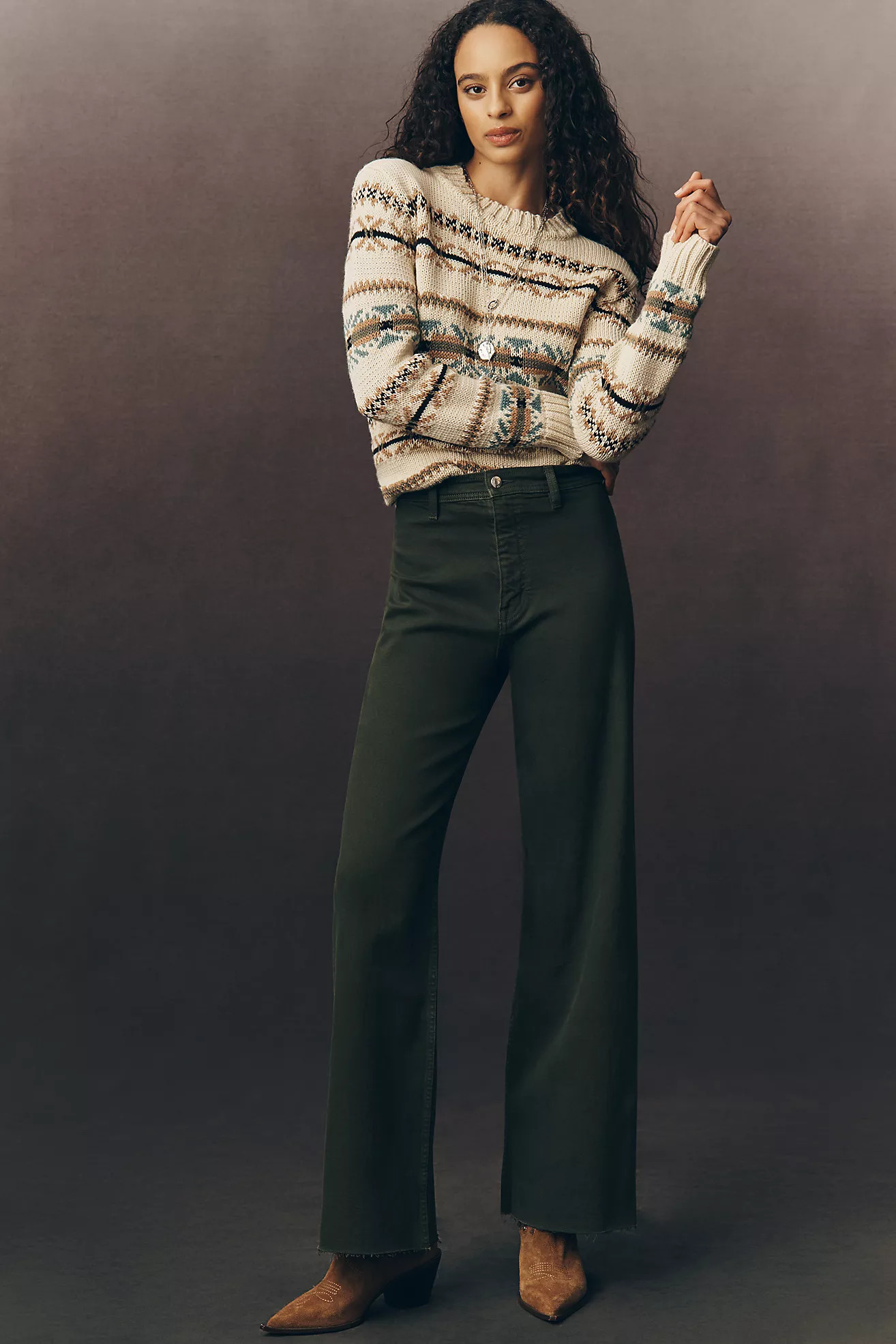 Pistola Penny High Rise Wide Leg Jeans | Anthropologie (US)