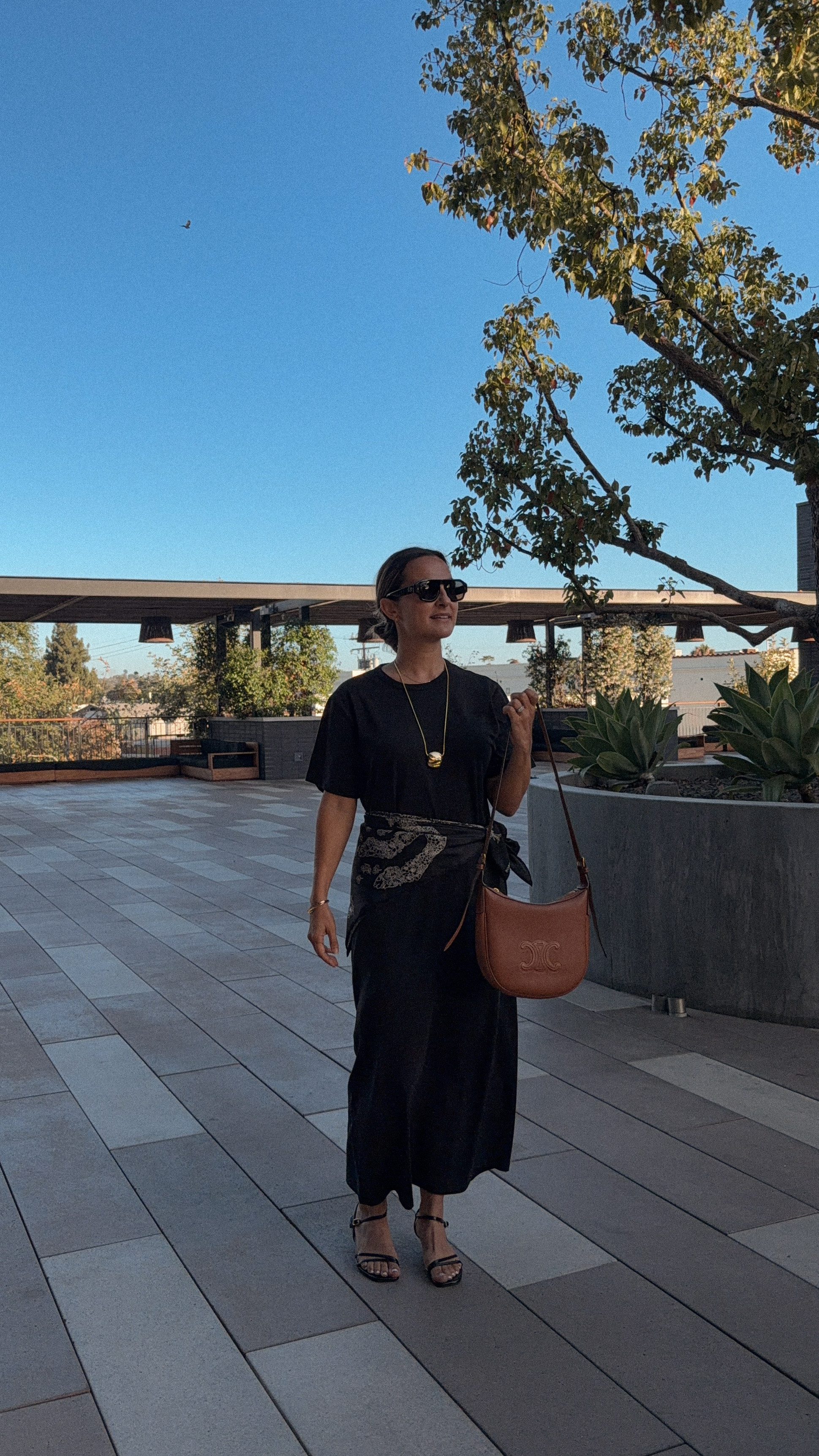 Dressed up an easy t-shirt dress for date night with Matt ✨ Dress runs TTS, and you can read my full review of my kitten heel sandals on CharmedByCamille.com  

 #LTKSeasonal