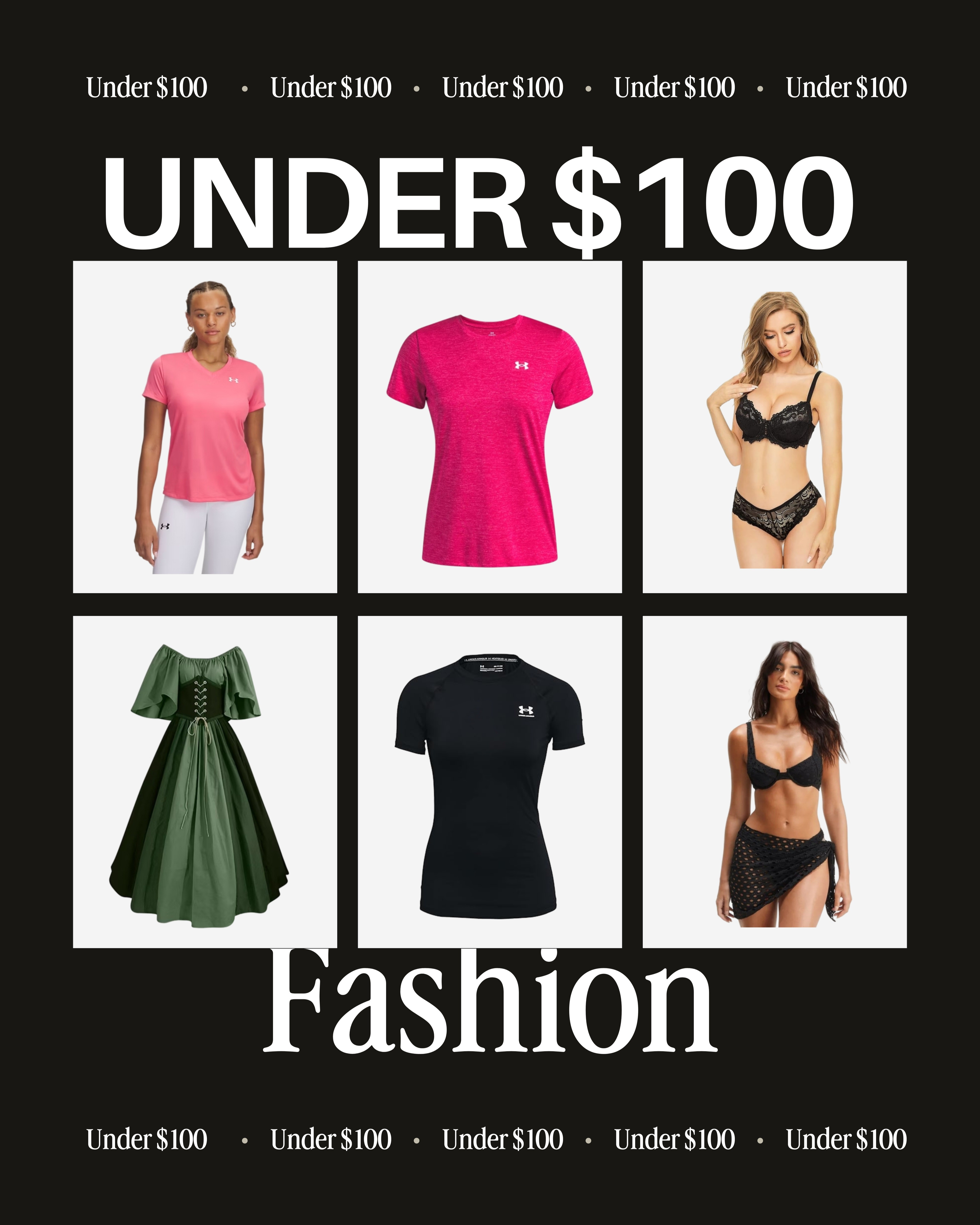 Looking for a style refresh that won't break the bank? Shop my under $100 fashion finds that are seriously chic! Tap to see more! #AffordableFashion #FashionDeals #Under100 #BudgetStyle #LTKFinds

#LTKActive #LTKU #LTKFindsUnder100