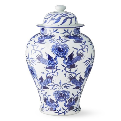 Crane Large Ginger Jar | Williams-Sonoma
