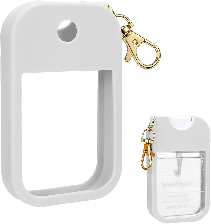 AIERSA Hand Sanitizer Spray Case Compatible with Touchland, Silicone Hand Sanitizer Case Holder w... | Amazon (US)