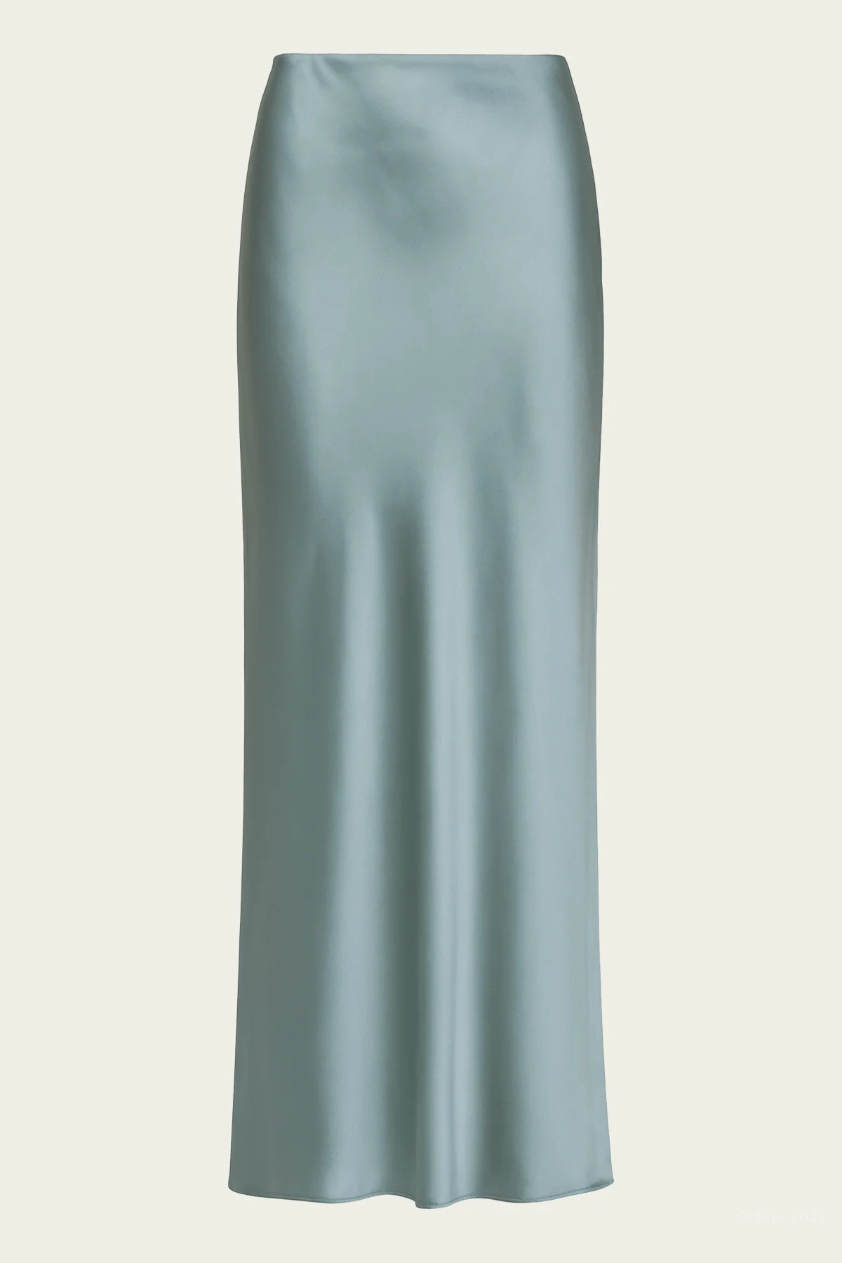 Chantel Maxi Skirt in Celadon - Blue S | Shop Olivia