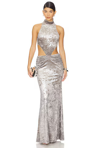 DELFI Zarina Dress in Silver from Revolve.com | Revolve Clothing (Global)