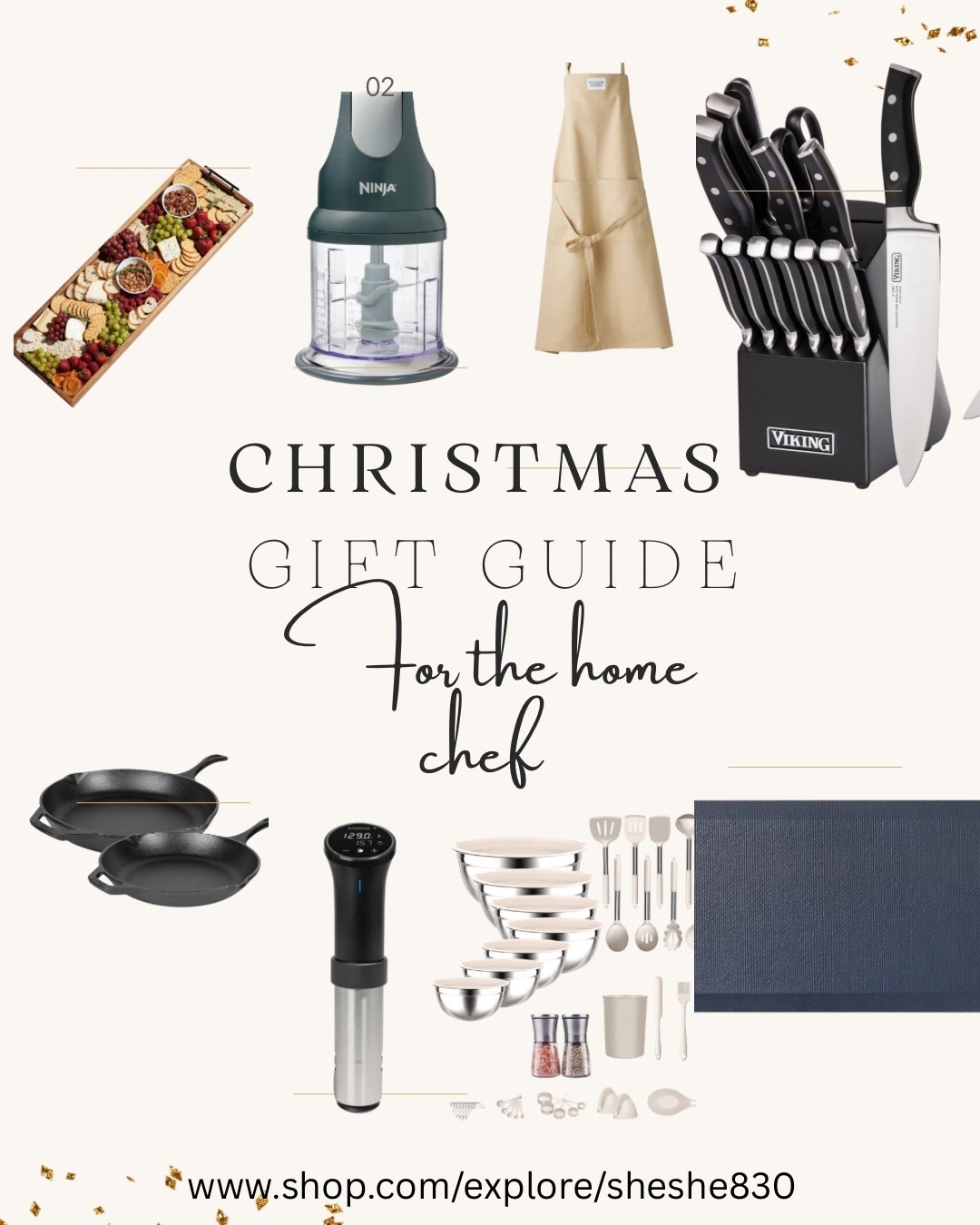 It's that time of year!!
This post is for you if there is a home cook that you are shopping for.
This knife set is the best that I've ever used. It's on early Black Friday sale for 1/2 off.
For under $30, you can get an electric chopper that takes away all of the tears of cutting onions.

Gift guides, holiday 2025, Christmas, , cooking

#LTKHoliday #LTKGiftGuide #LTKCyberWeek