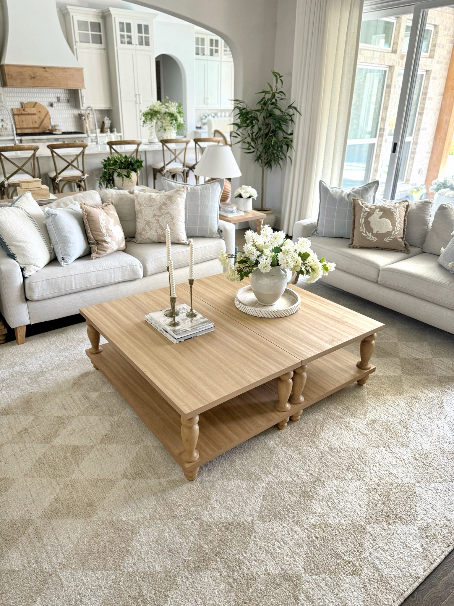 Our gorgeous new Bronwyn rug! Plus new pillows from My Texas House at Walmart 

#LTKstyletip #LTKhome #LTKfamily