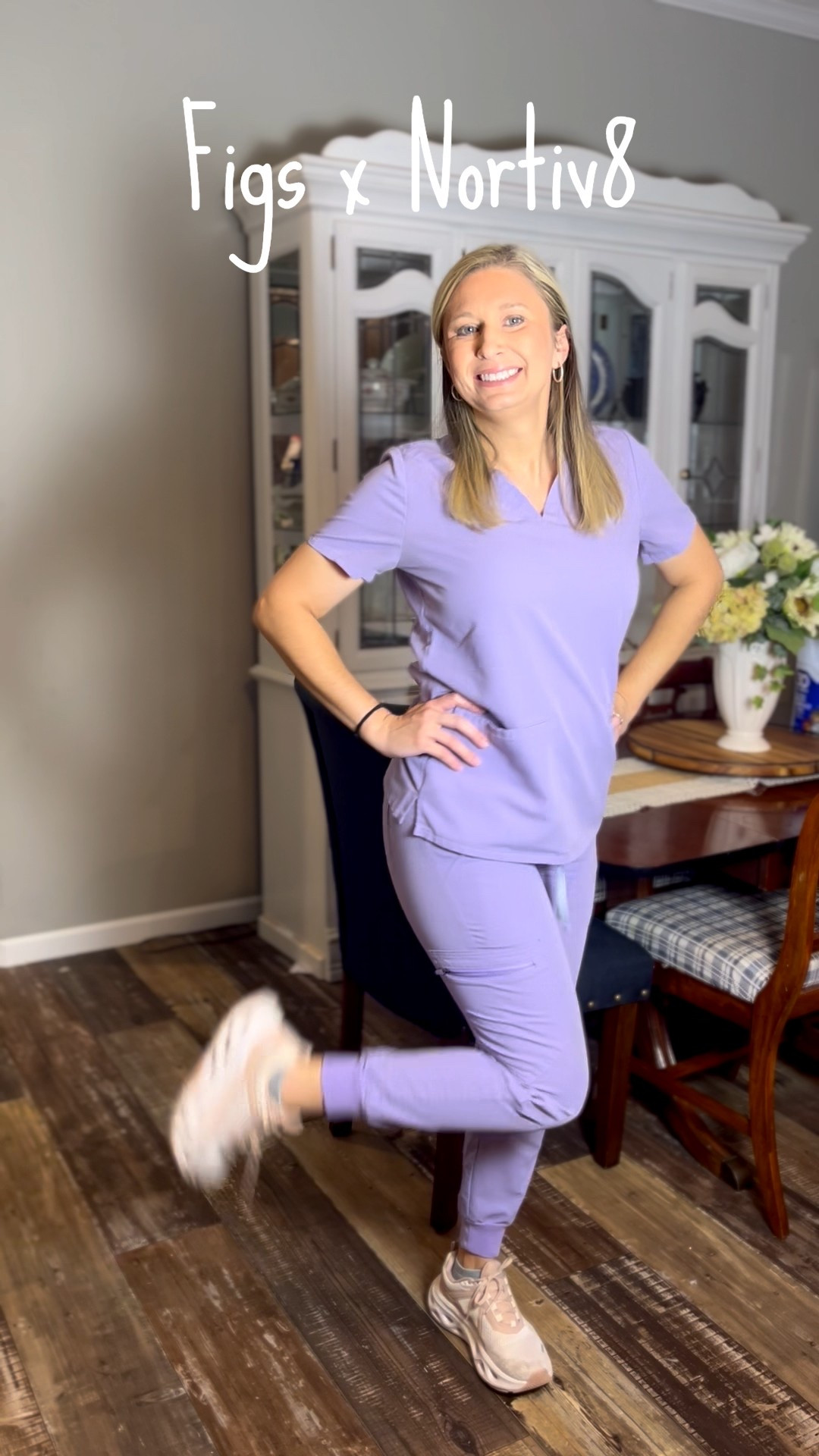 Work outfit of the day: Lavender FIGS and Nortiv8 

#LTKShoeCrush #LTKWorkwear #LTKStyleTip