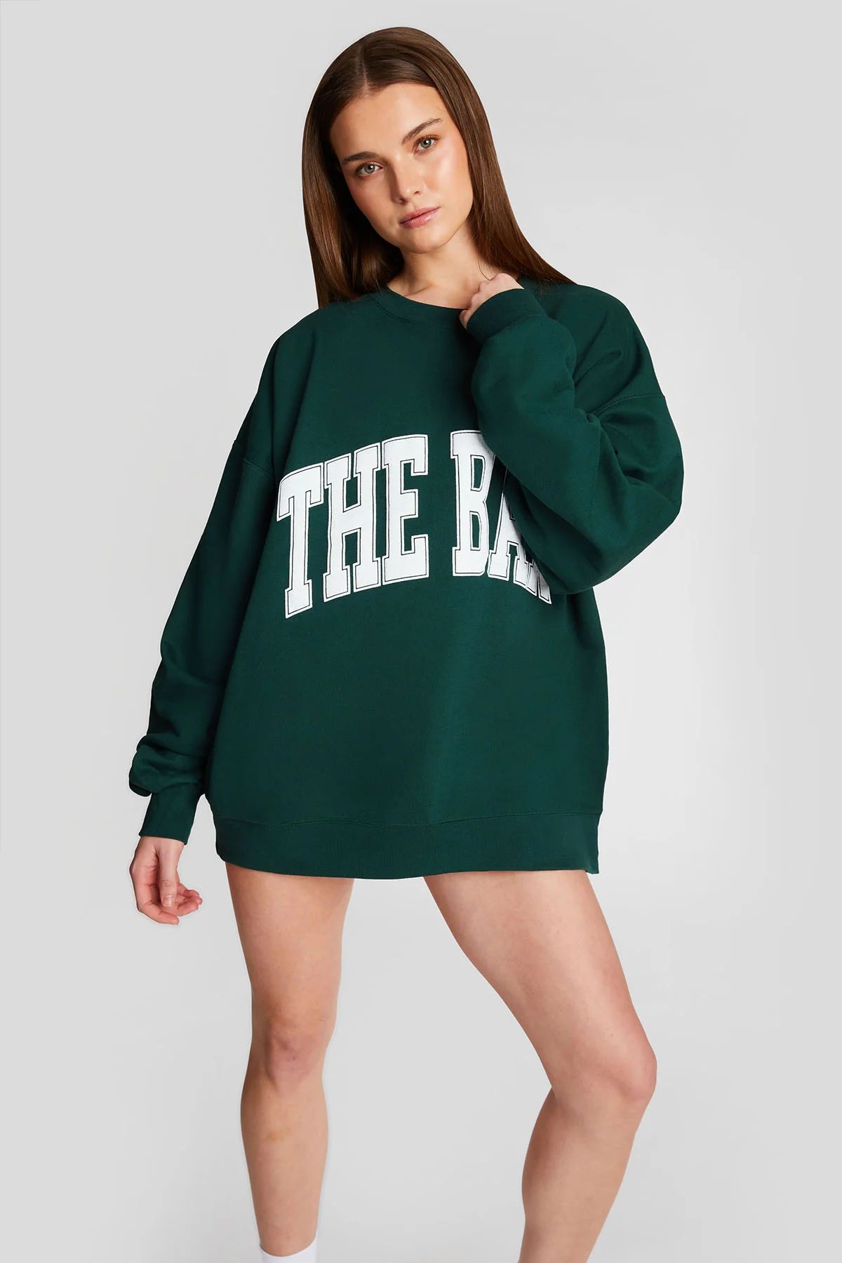 VARSITY SWEATSHIRT HUNTER GREEN | The Bar