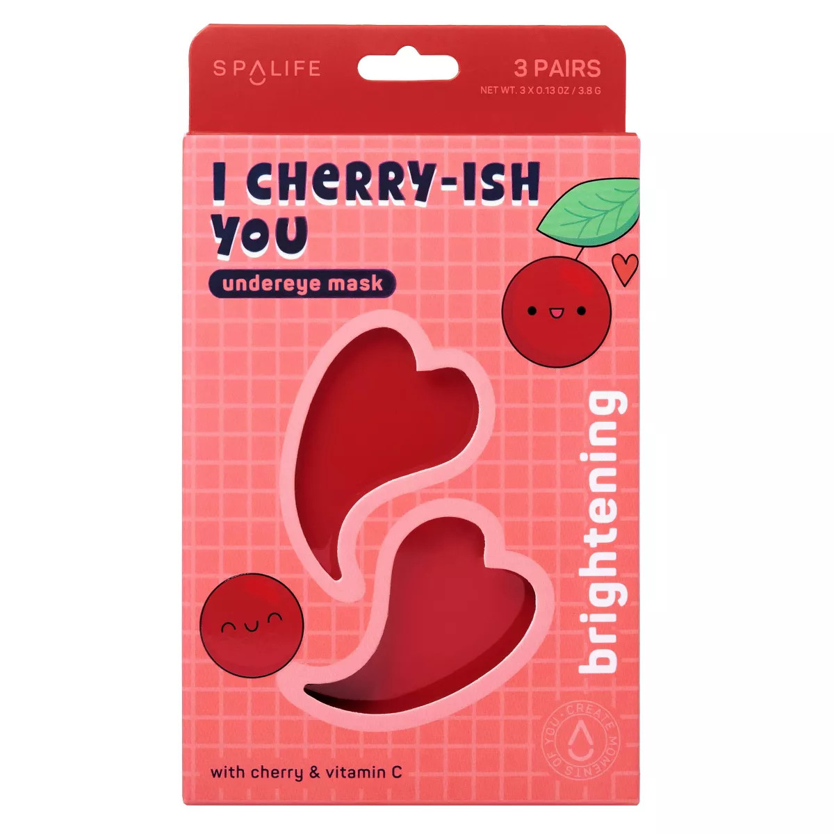 SpaLife Undereye Mask I Cherryish You | Target