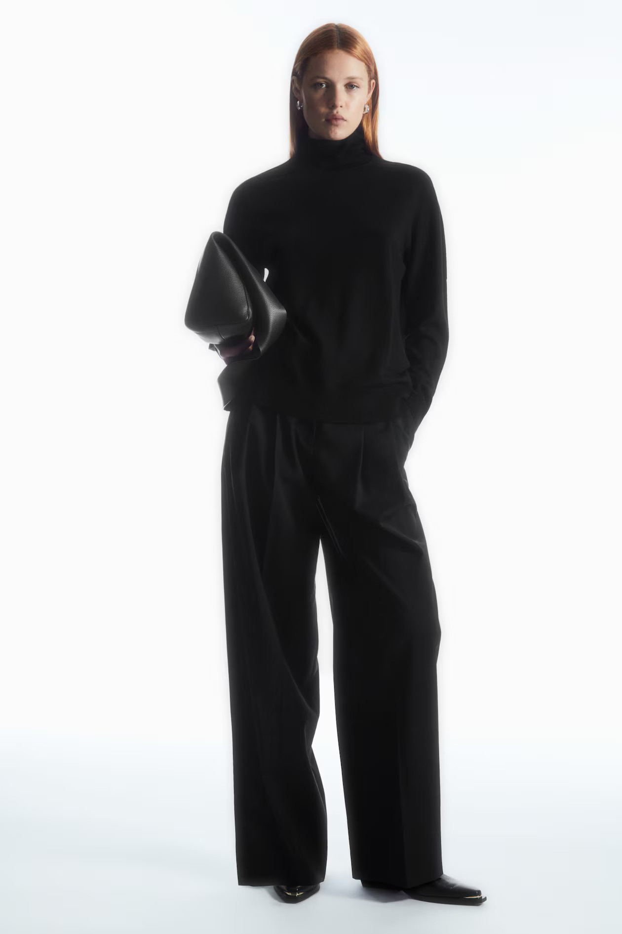 MERINO WOOL ROLL-NECK JUMPER | COS (AU)