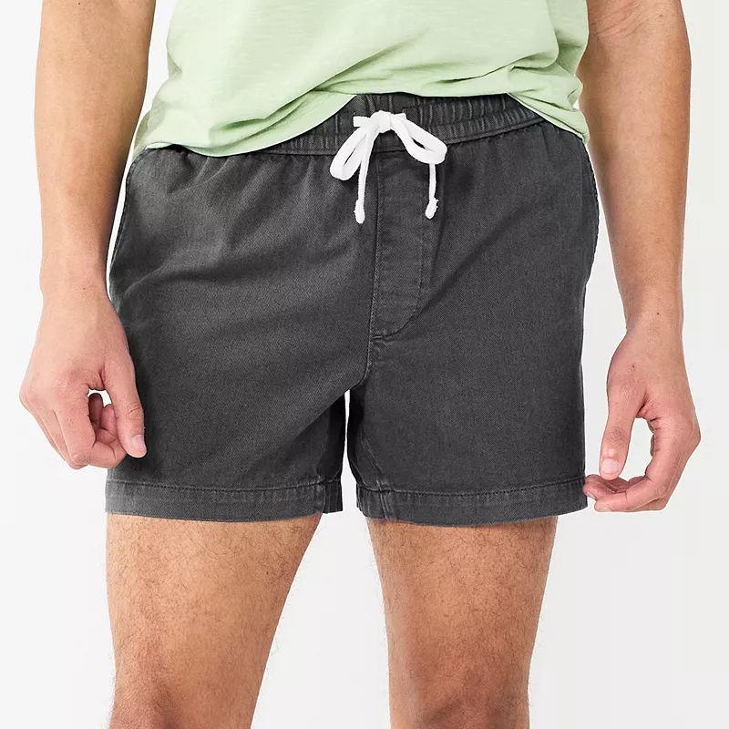 Men's Sonoma Goods For Life® 5" Everyday Textured Twill Pull-On Shorts | Kohl's