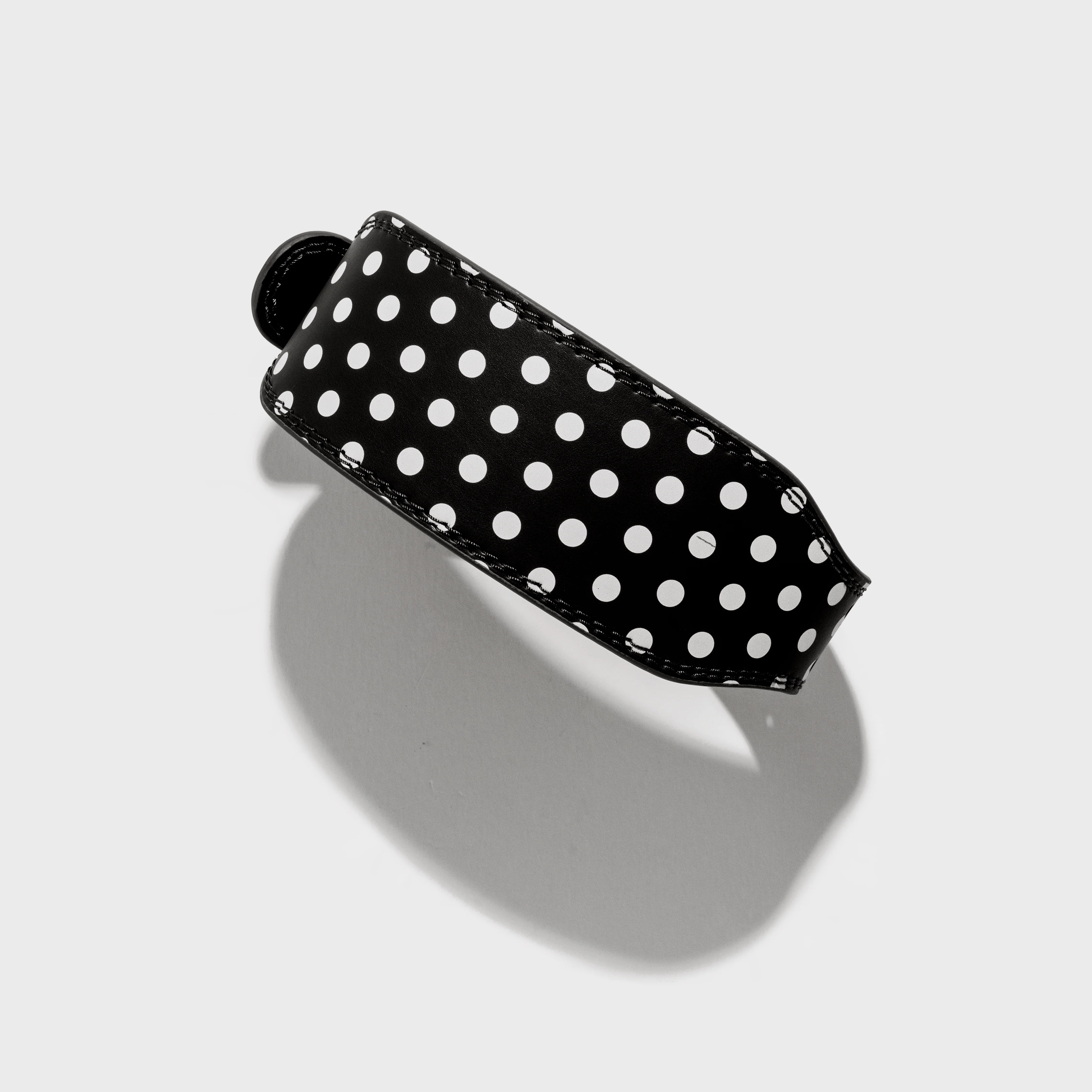 BLACK POLKA DOT LIFTING BELT | SuzieB Fitness