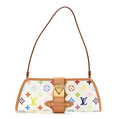 Louis Vuitton Monogram Multicolor Shirley White | FASHIONPHILE (US)