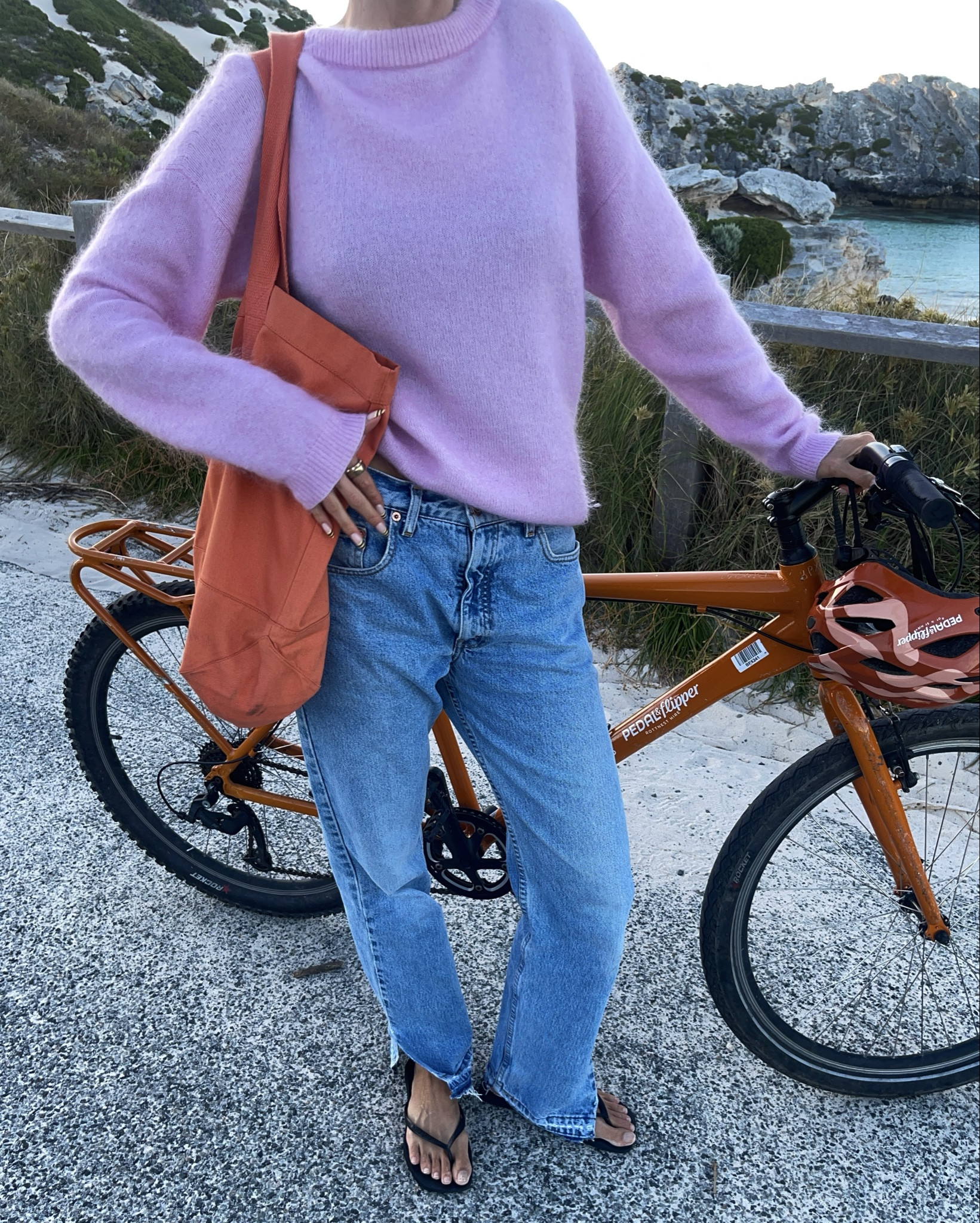colour coordinated 🧡🩷🩵

#LTKspring #LTKjeans #LTKaustralia
