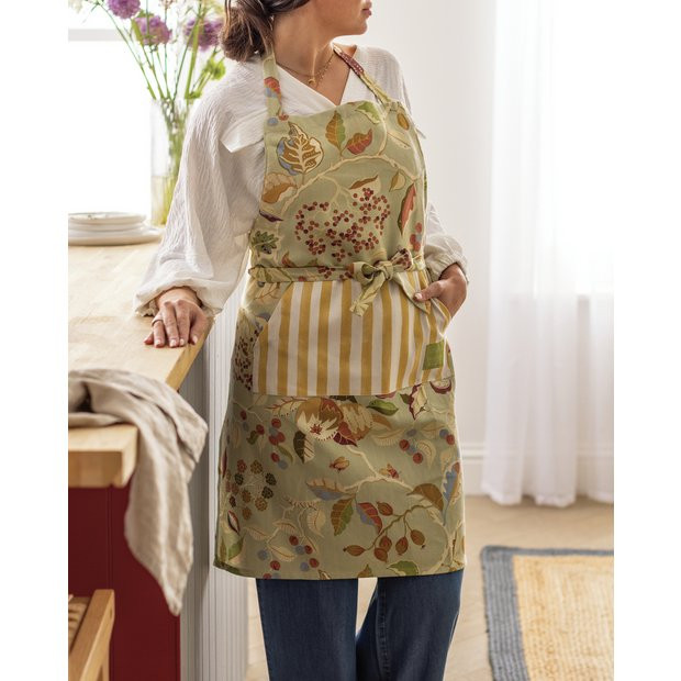 Buy Habitat x Sanderson & National Trust Berries Apron | Tea towels, aprons and oven gloves | Hab... | Habitat UK