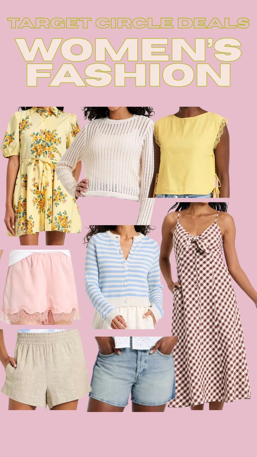 Target brought all the spring vibes with their circle deals⭐️

Dressupbuttercup.com #dressupbuttercup #dederaad


#LTKSeasonal #LTKmomlife #LTKSaleAlert